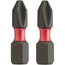 Milwaukee Vidalama Bits Ucu (2'li Paket) PZ1 (A) 25mm