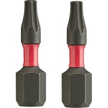 Milwaukee Vidalama Bits Ucu (2'li Paket) TX25 (A) 25mm