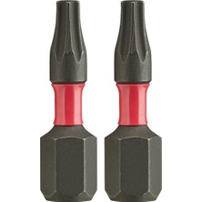 Milwaukee Vidalama Bits Ucu (2'li Paket) TX30 (A) 25mm