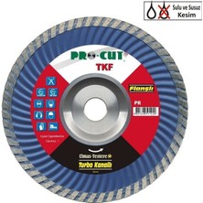 Pro-Cut 51124 TKF (Turbo Kanallı Flanşlı) Serisi Elmas Testere 230 mm