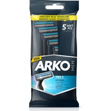 Arko Men Çift Bıçaklı Tıraş Bıçağı T2 Pro 5 Li