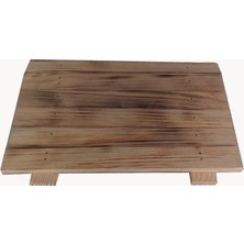 Wooden Gold Masa Altı Eskitme Model Ayaklık