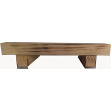 Wooden Gold Masa Altı Eskitme Model Ayaklık