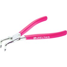 İzelaş İç Segman Pense Yaysız Eğri 170mm