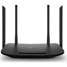 TP-Link Archer VR300, AC1200 Mbps, 4 Ethernet Portu ve 4 Harici Anten, Tether Uygulaması ile Kolay Kurulum, Dual-Band Fiber Destekli Wi-Fi 5 VDSL/ADSL Modem Router