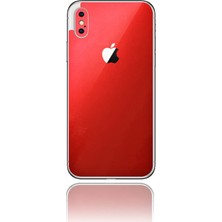 IPG Apple iPhone X (Kırmızı Sedefli) Arka Koruma