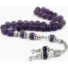 Rd Ekoavm Kişiye Özel Ametist Doğal Taş Tesbih 33'Lük Tesbih Rd47176