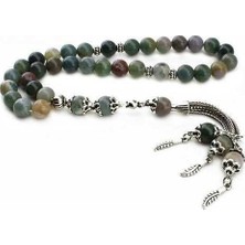 Rd Ekoavm Kişiye Özel Hint Akik Tesbih 33'Lük Tesbih