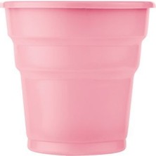 Partici Plastik Pembe Bardak