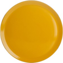Porland Morocco Düz Tabak Sarı 32cm