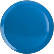 Porland Morocco Düz Tabak Mavi 32cm