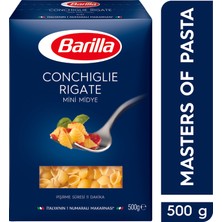 Barilla Mini Midye/ Conchiglie Rigate Sade Makarna 500 Gr