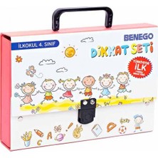Benego Smart Görsel Dikkati Güçlendirme Seti İlkokul 4.Sınıf + Hikaye Küpleri