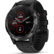 Garmin fenix 5 Plus Sapphire Multispor Akıllı Saat Siyah