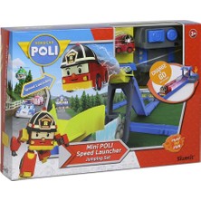 Robocar Poli Fırlatıcılı Yol ve Atlama Seti