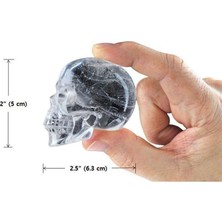 Svsera Kurukafa Şekilli 3D Buz Kalıbı