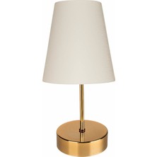 Modelight Estelya Abajur Gold - Krem Finlin