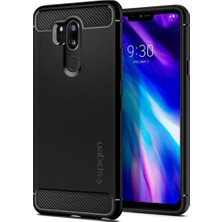 Spigen LG G7 ThinQ Kılıf Rugged Armor Black - A27CS23033