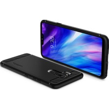 Spigen LG G7 ThinQ Kılıf Rugged Armor Black - A27CS23033