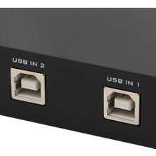 Alfais 5020 2 Port Yazıcı Printer USB Çoklayıcı Switch Splitter Hub