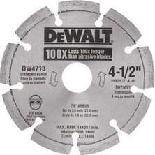 Dewalt 180mm Segmanlı Elmas Disk DWA47702Hp
