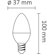 Ack Ultralight 7W Soft Led Mum Ampul - Beyaz 6500K