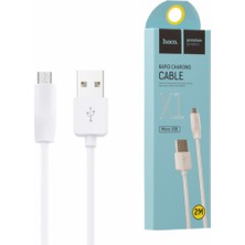 Hoco Hızlı Şarj Micro USB Data Şarj Kablosu 1 m HCX1-M