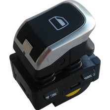 Wolcar Audi Tt Tekli Krom Cam Açma Anahtarı