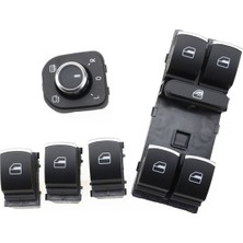 Wolcar Volkswagen Golf 5 Kontrol Düğmeleri Kromlu 5 Li Set