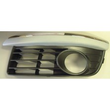 Wolcar Volkswagen Jetta 2005-2010 Tampon Izgarası Sisli Kromlu Set Sol