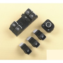 Wolcar Volkswagen Jetta 2006-2011 Krom Kontrol Düğmeleri 5 Li Set