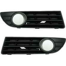 Wolcar Volkswagen Polo 2005 - 2009 Ön Tampon Sağ+Sol Sis Farı Çerçevesi