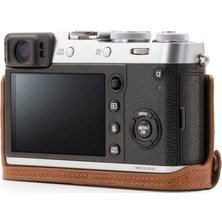 Megagear MG1282 Fujifilm X100F Hakiki Deri Kamera Çantası