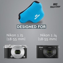 Megagear MG384 Nikon 1 J5, J4 (10-30Mm) Neopren Kamera Kılıfı