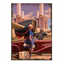 Cakasepetim Ahşap Tablo Eski Zamanlarda Yolculuk