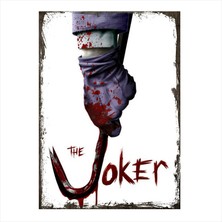 Cakasepetim Ahşap Tablo The Joker Hand