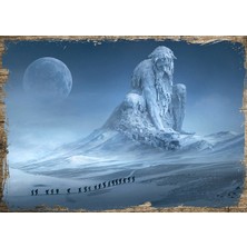 Cakasepetim Ahşap Tablo Fantastik Yolculuk