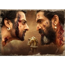 Tablomega Ahşap Tablo Baahubali 2