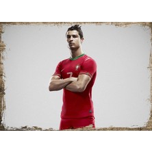 Cakasepetim Ahşap Tablo Cristiano Ronaldo