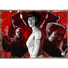 Cakasepetim Ahşap Tablo Kabuktaki Hayalet