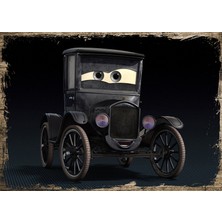 Cakasepetim Ahşap Tablo Yıldırım Mcqueen