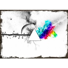 Cakasepetim Ahşap Tablo Pink Floyd