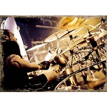 Cakasepetim Ahşap Tablo Baterist