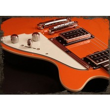 Cakasepetim Ahşap Tablo Retro Elektro Gitar