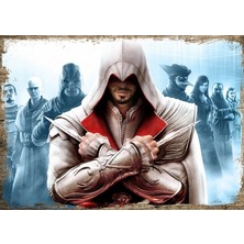 Cakasepetim Ahşap Tablo Assassin's Creed