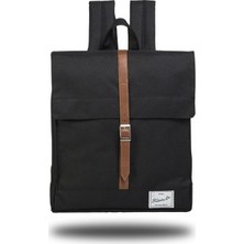 Fudela MBS Black Backpack Laptop Bölmeli Sırt Çantası