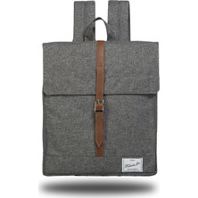 Fudela MBS Grey Backpack Laptop Bölmeli Sırt Çantası