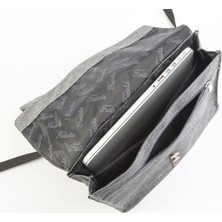 Fudela MBS Grey Backpack Laptop Bölmeli Sırt Çantası