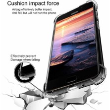 Ehr. Samsung J7 Duo Darbeye Karşı Lüx Anti Shock Silikon Kılıf + Ekran Koruyucu Cam