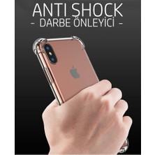 Ehr. Samsung J7 Duo Darbeye Karşı Lüx Anti Shock Silikon Kılıf + Ekran Koruyucu Cam